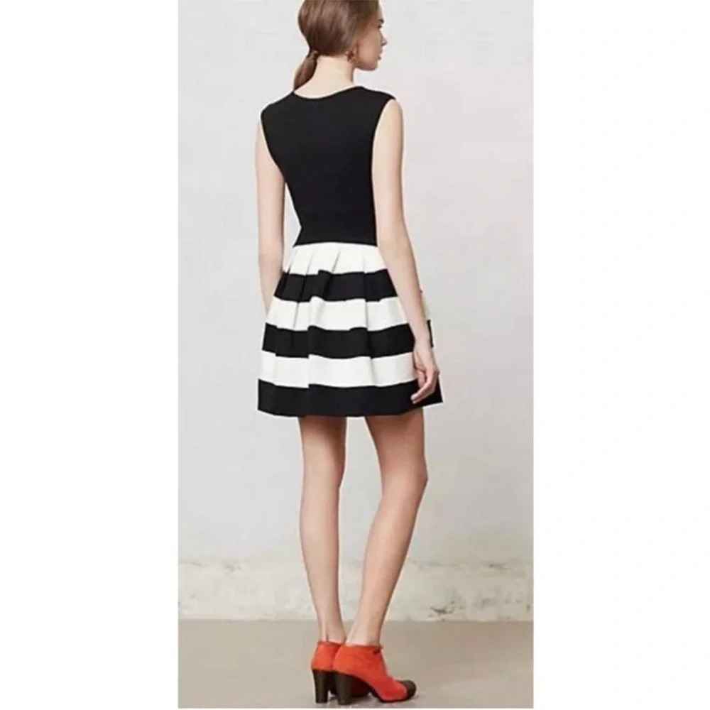 Anthropologie Eva Franco Hollie Strata Striped Mini Dress - Picture 8 of 9